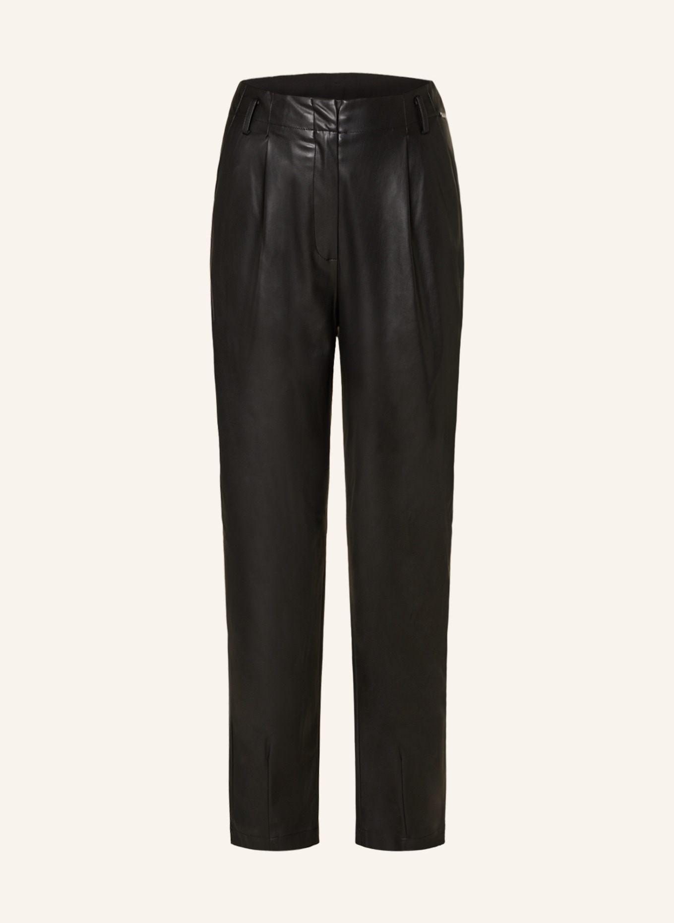 LIU JO Pants in leather look, Color: BLACK (Image 1)