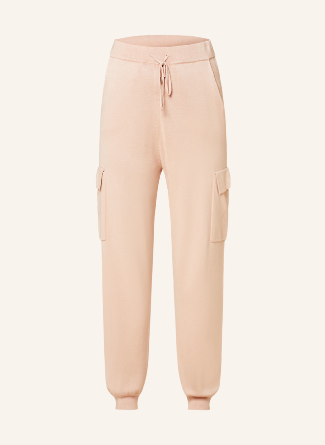 LIU JO Knit trousers, Color: PINK (Image 1)