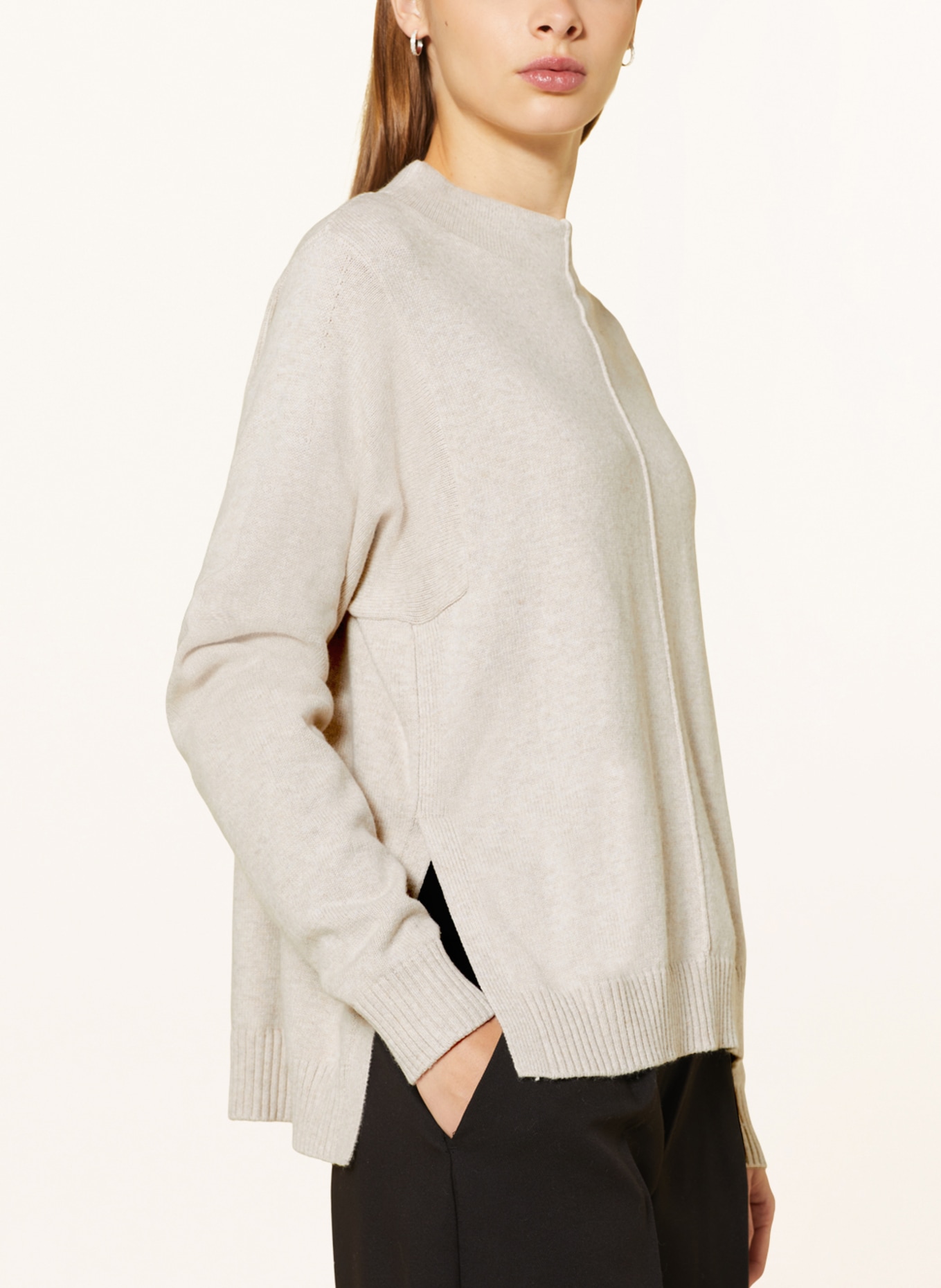 oui Sweater, Color: BEIGE (Image 4)