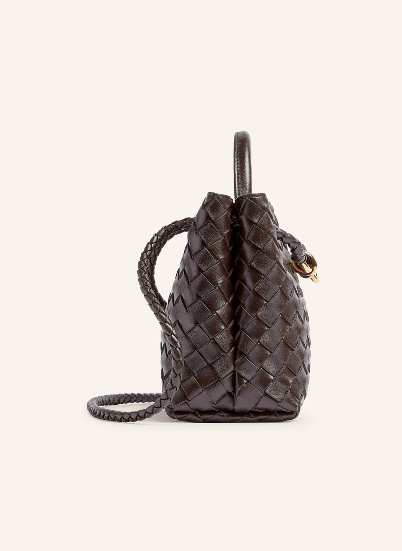 BOTTEGA VENETA Handtasche ANDIAMO SMALL, Farbe: BROWN - MAHOGANY (Bild 3)