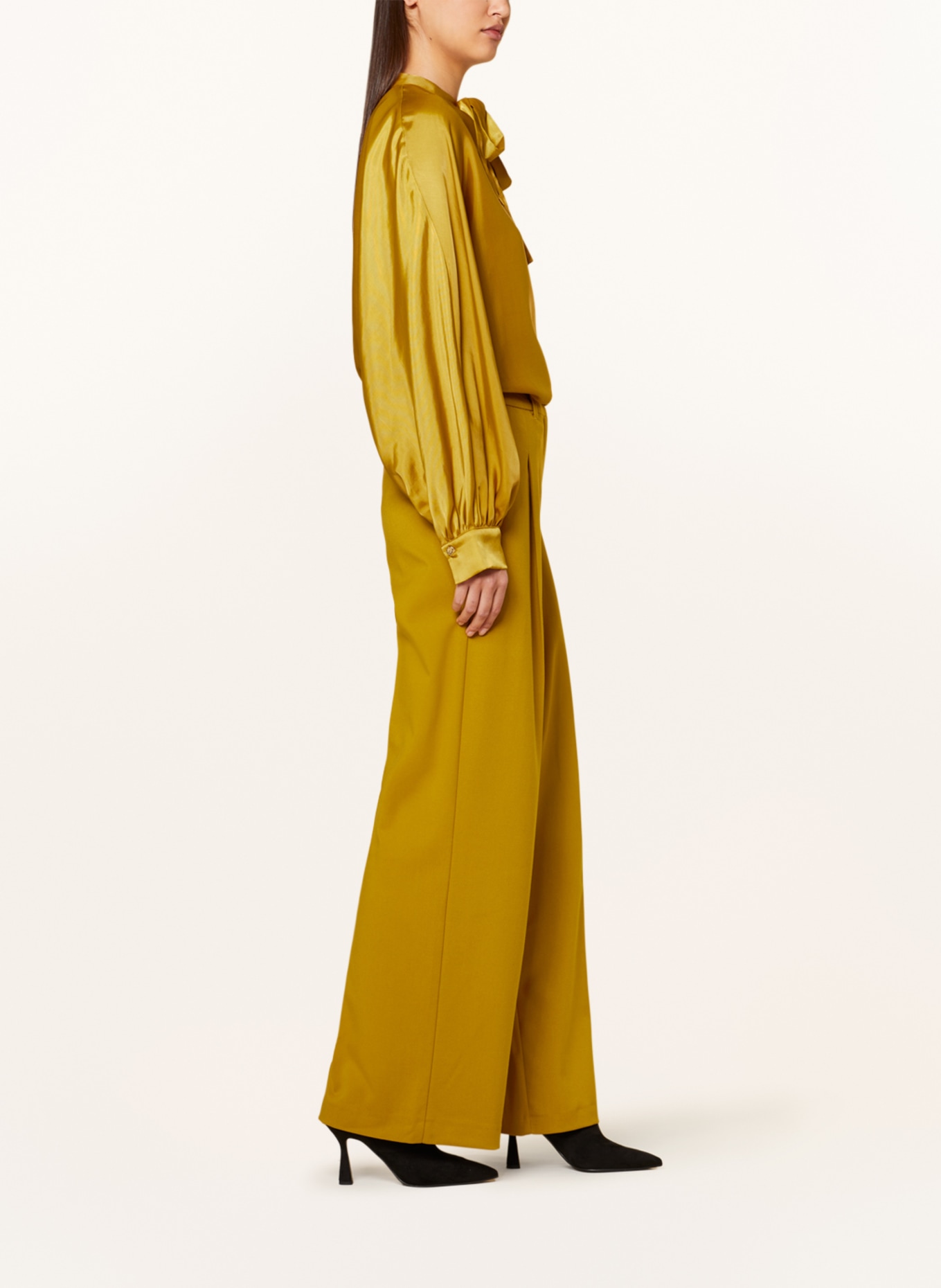 MORE & MORE Trousers, Color: DARK YELLOW (Image 4)