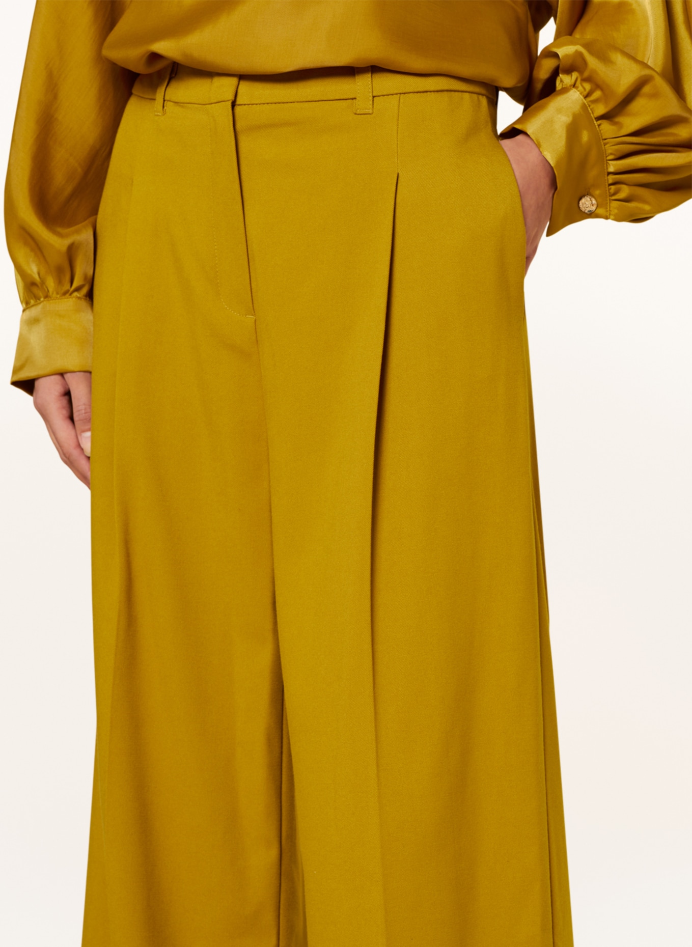 MORE & MORE Trousers, Color: DARK YELLOW (Image 5)
