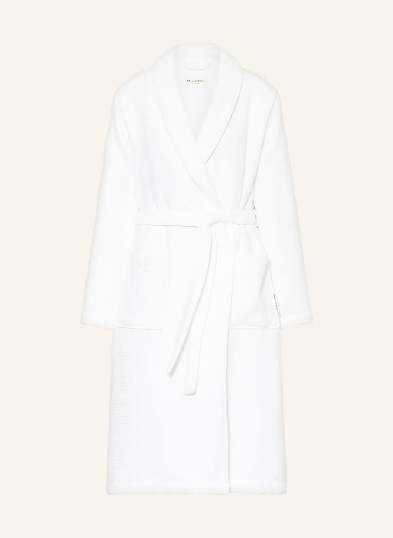 Marc O'Polo Unisex bathrobe, Color: WHITE (Image 1)