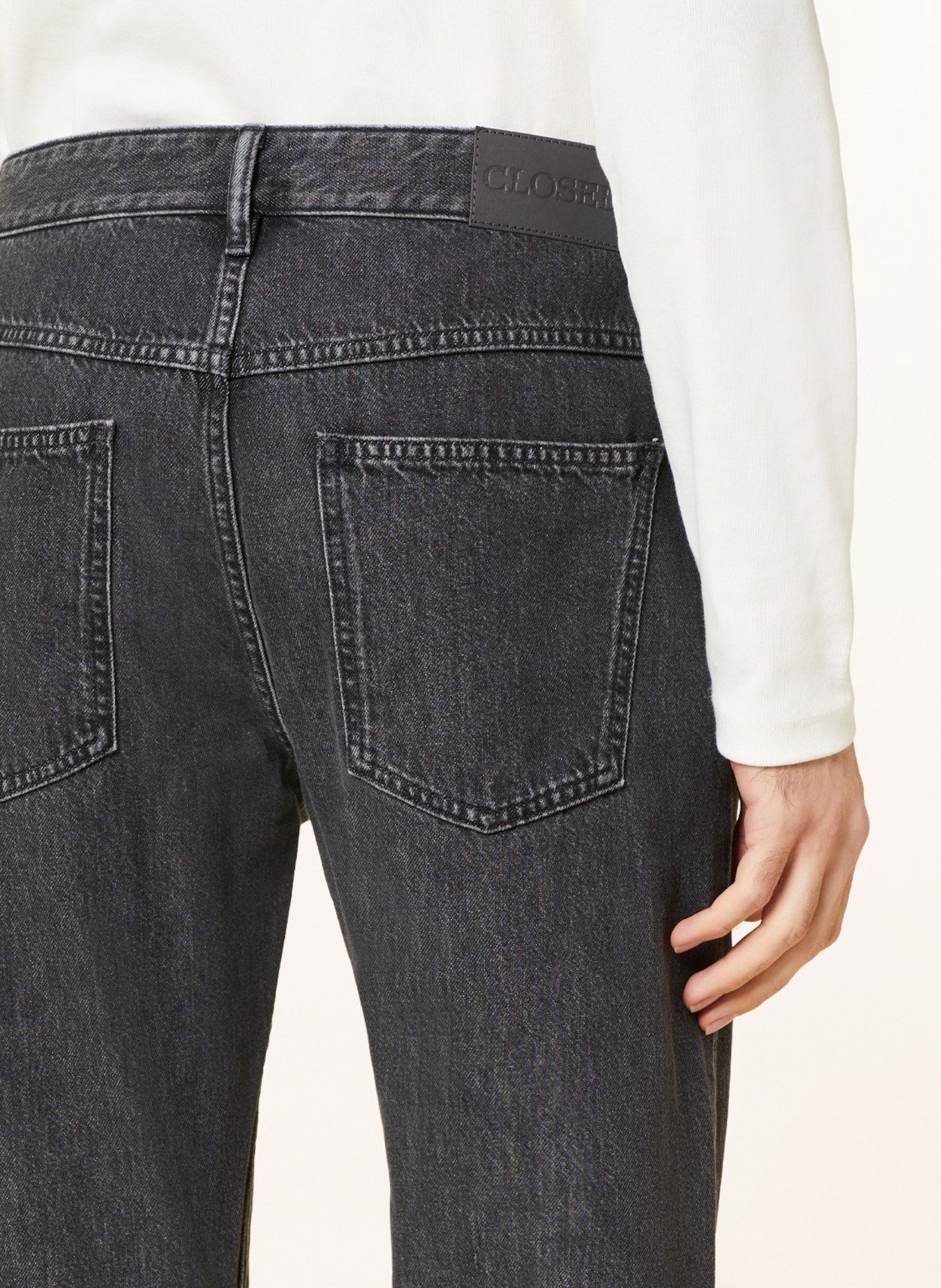 CLOSED Jeans COOPER TRUE Regular Fit, Farbe: DGY DARK GREY (Bild 6)
