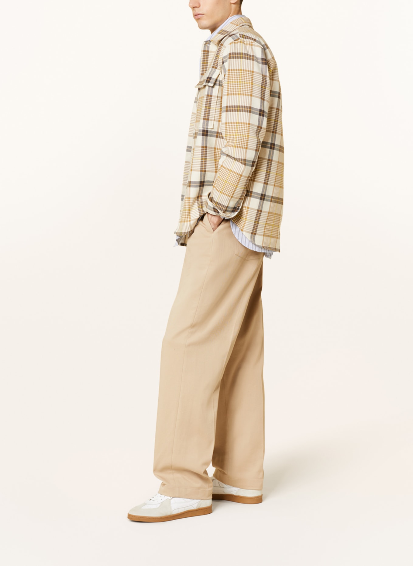 CLOSED Chinos BLOMBERG Wide Fit, Color: BEIGE (Image 4)