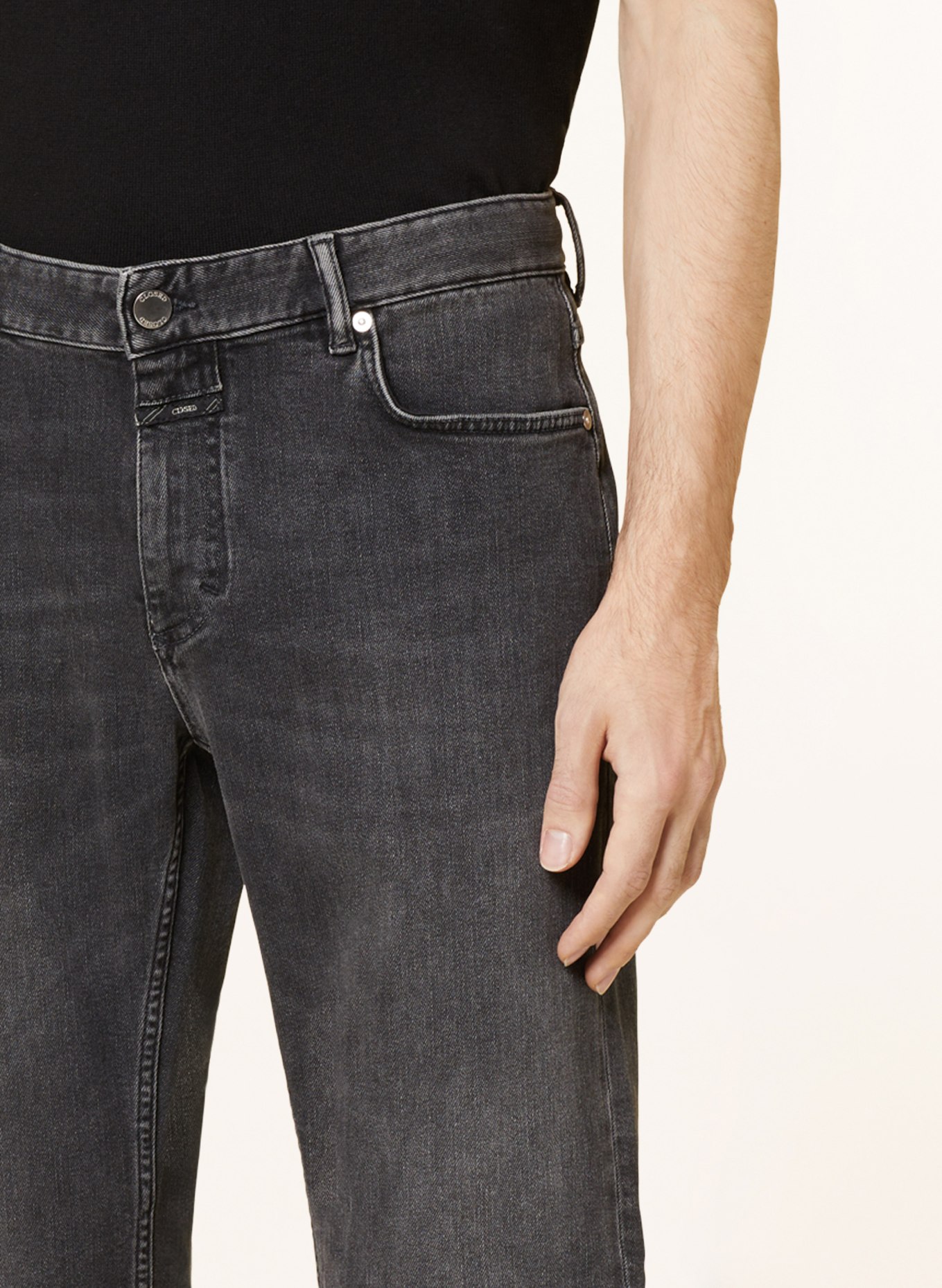 CLOSED Jeans UNITY slim fit, Color: DGY DARK GREY (Image 5)