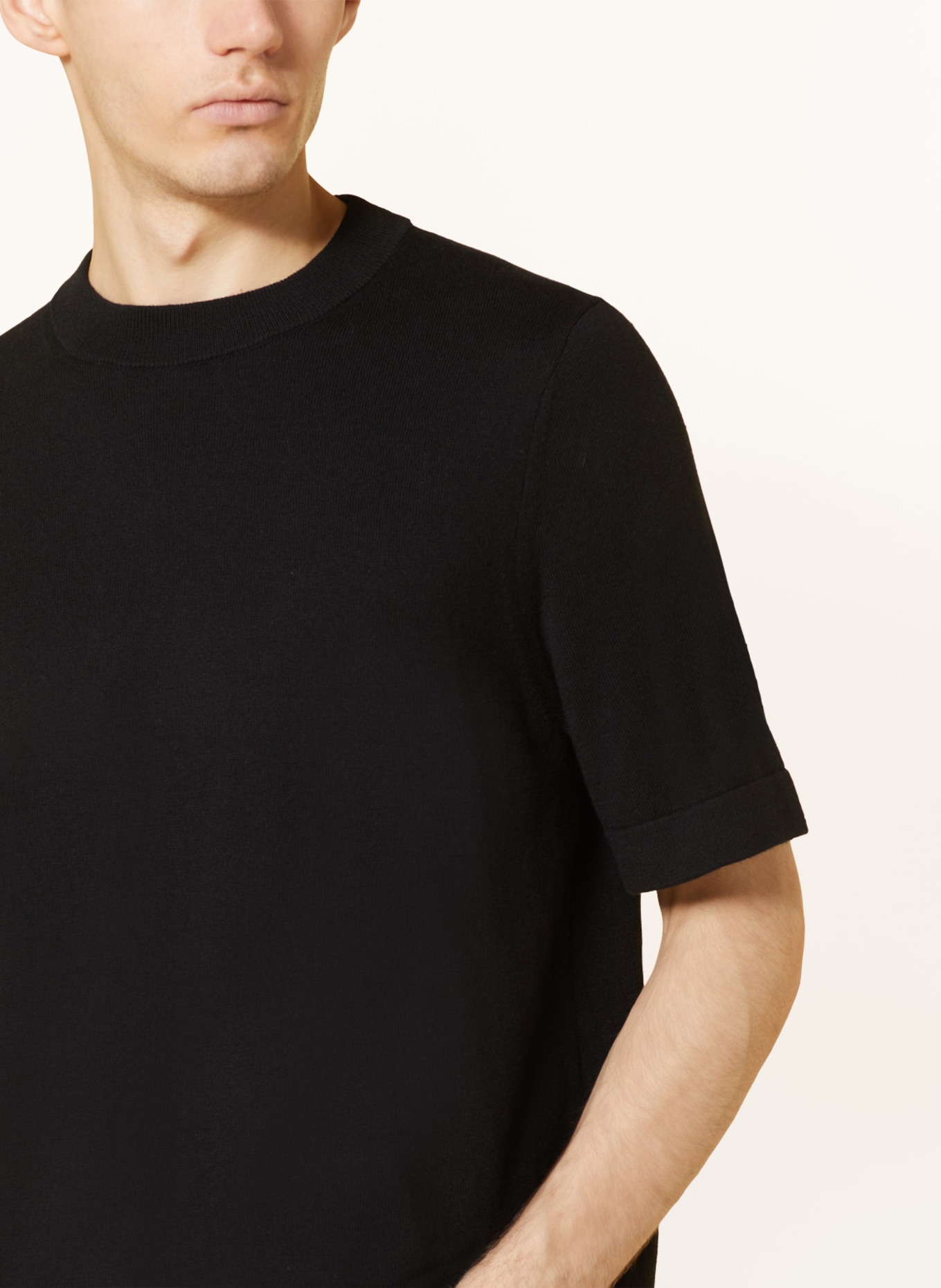 CLOSED Knit shirt, Color: BLACK (Image 5)