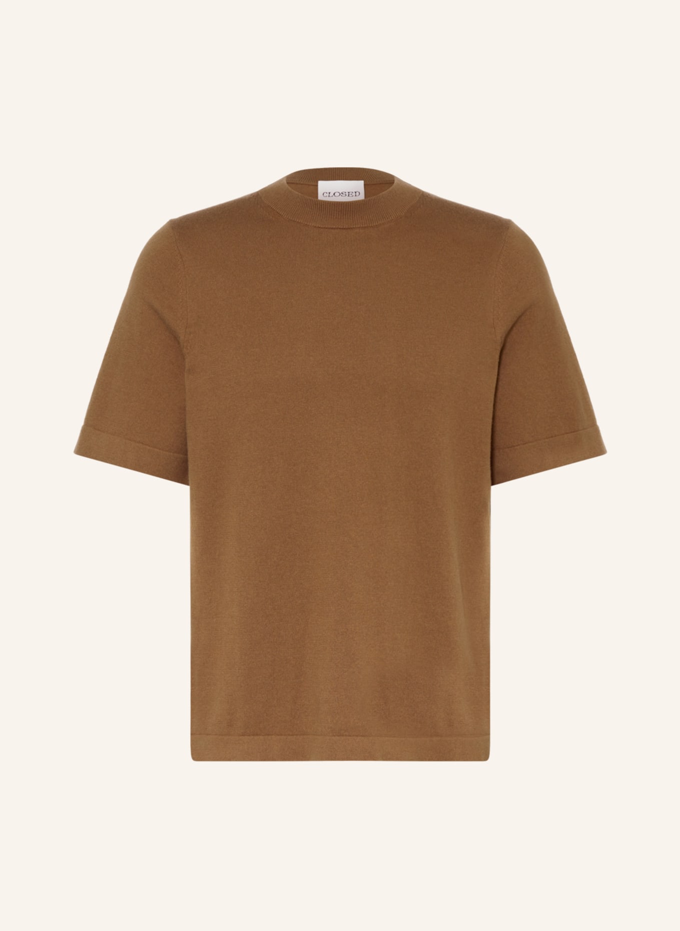 CLOSED Knit shirt, Color: BROWN (Image 1)