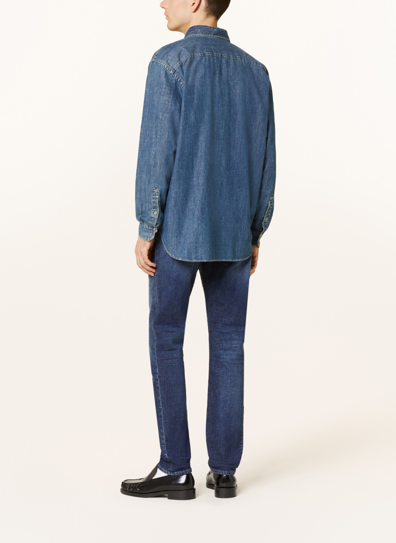 CLOSED Koszula jeansowa comfort fit, Kolor: GRANATOWY (Obrazek 3)