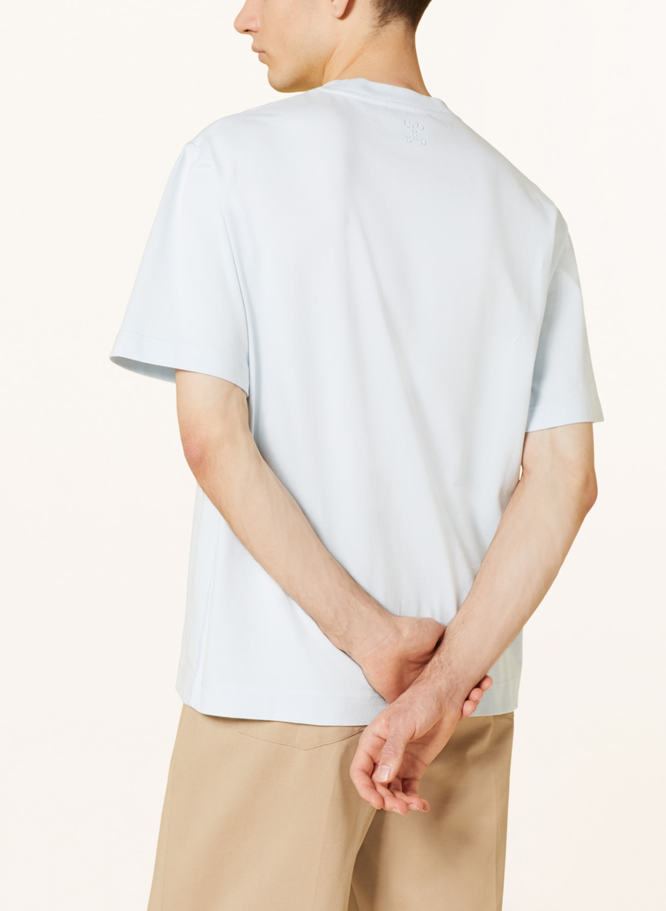 CLOSED T-shirt, Color: LIGHT BLUE (Image 4)