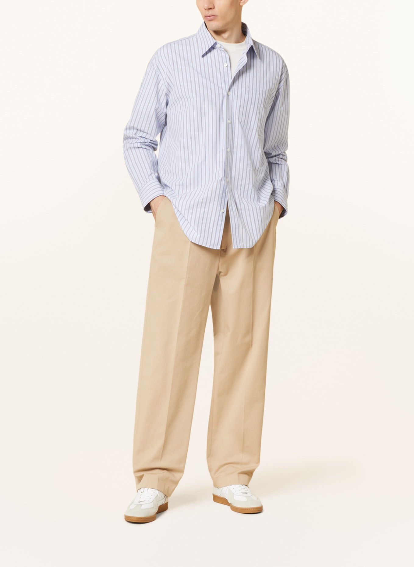 CLOSED Shirt comfort fit, Color: LIGHT BLUE/ WHITE/ DARK BLUE (Image 2)
