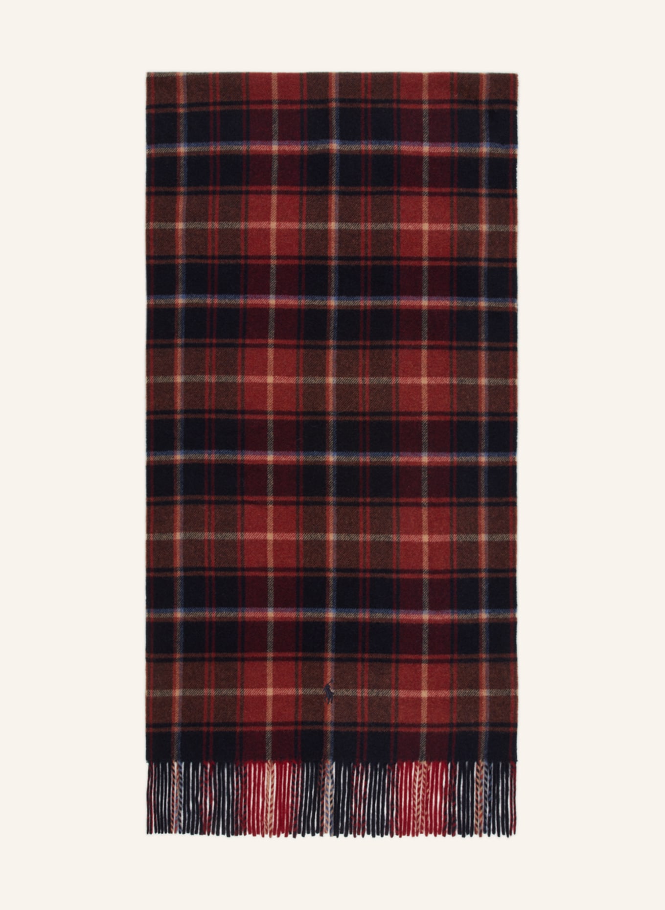 POLO RALPH LAUREN Scarf, Color: RED/ BLUE (Image 1)