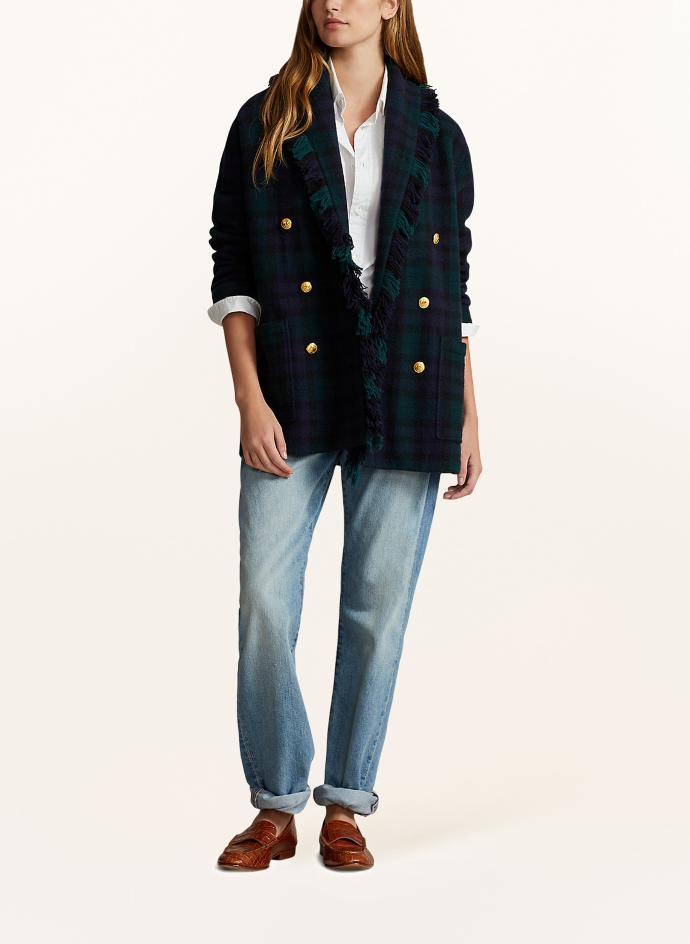 Ralph lauren sweater blazer on sale