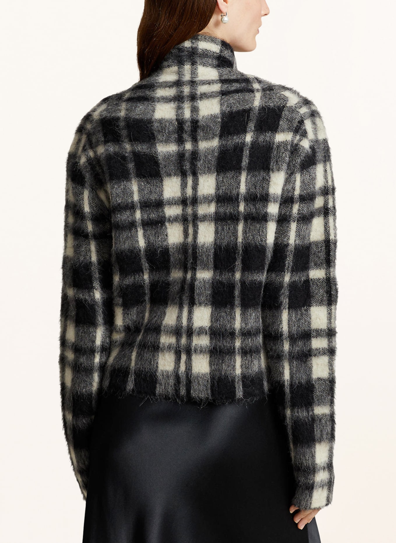 POLO RALPH LAUREN Sweater with alpaca, Color: BLACK/ WHITE (Image 3)