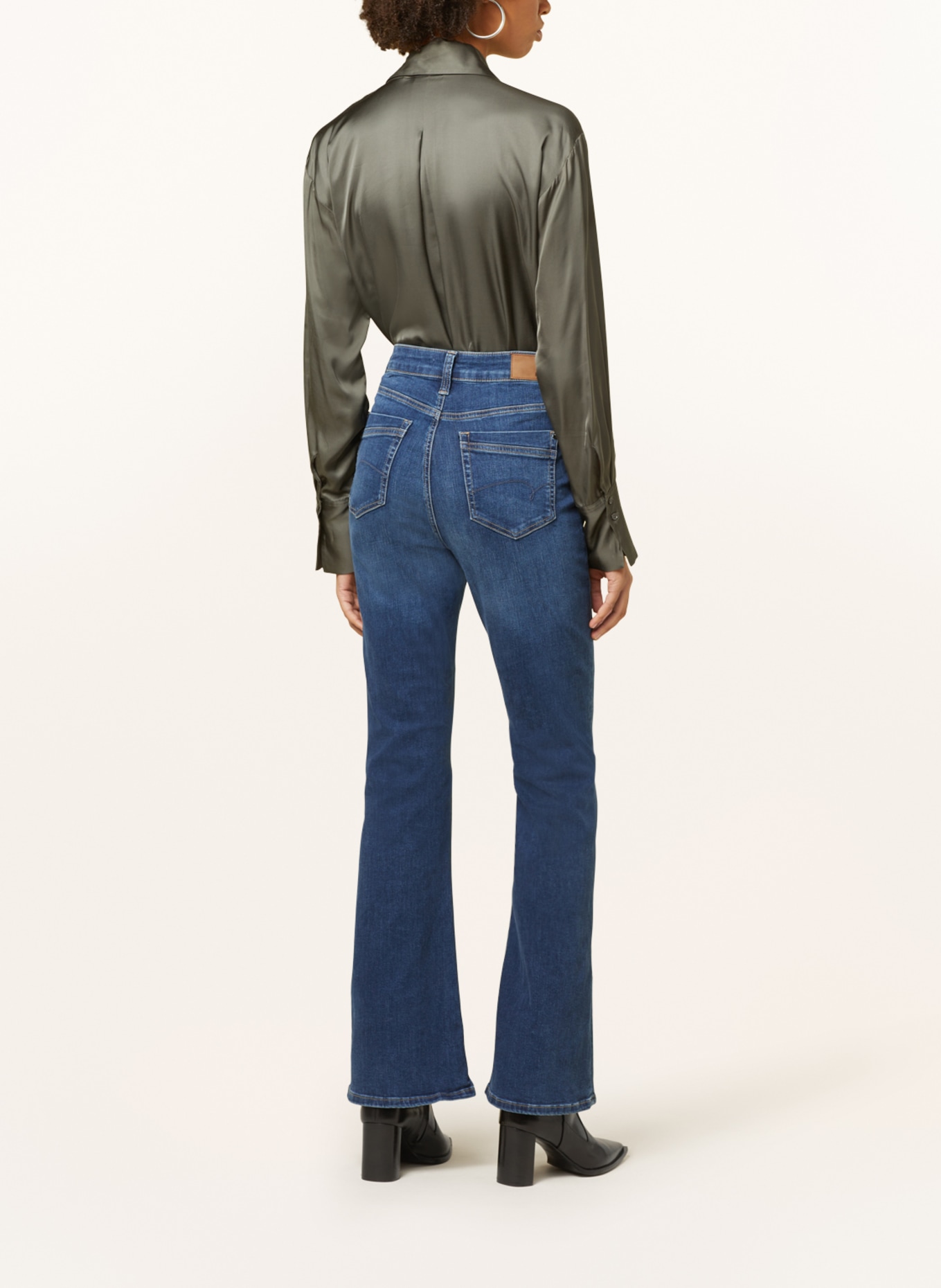 mavi Bootcut Jeans SAMARA, Farbe: 84995 dark brushed glam (Bild 3)