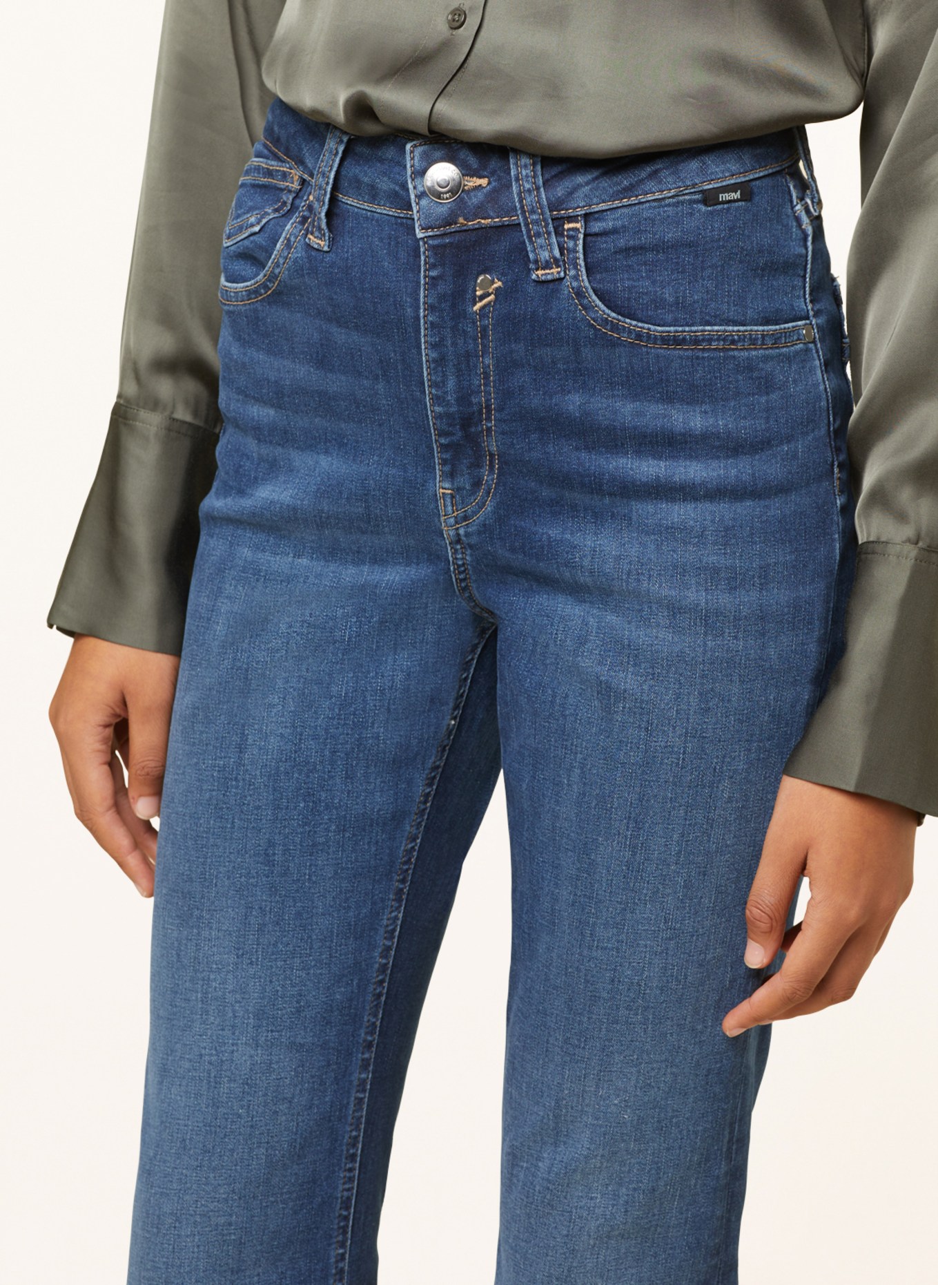 mavi Bootcut jeans SAMARA, Color: 84995 dark brushed glam (Image 5)