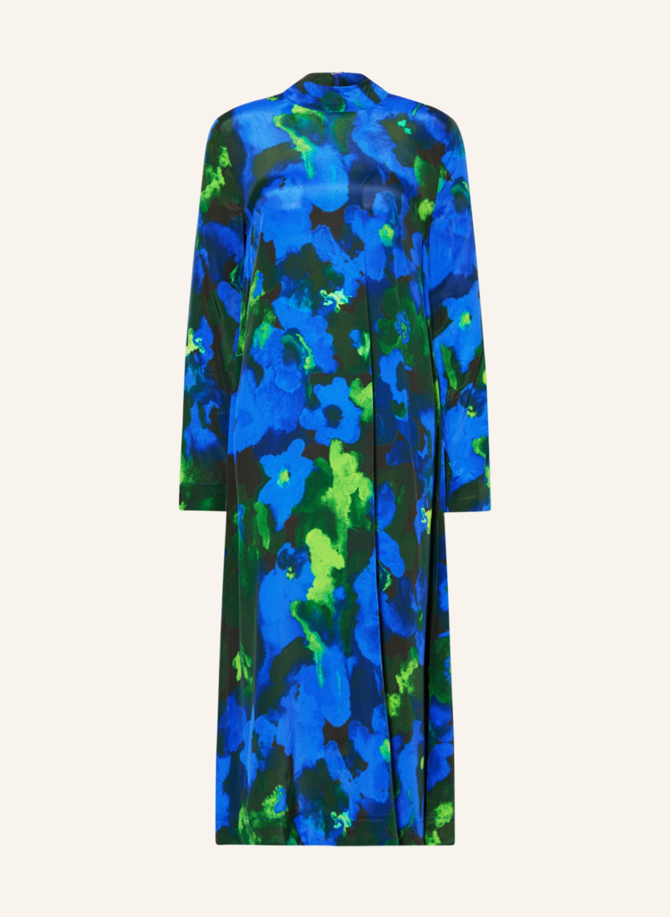 STINE GOYA Kleid MILLIE, Farbe: BLAU/ GRÜN (Bild 1)