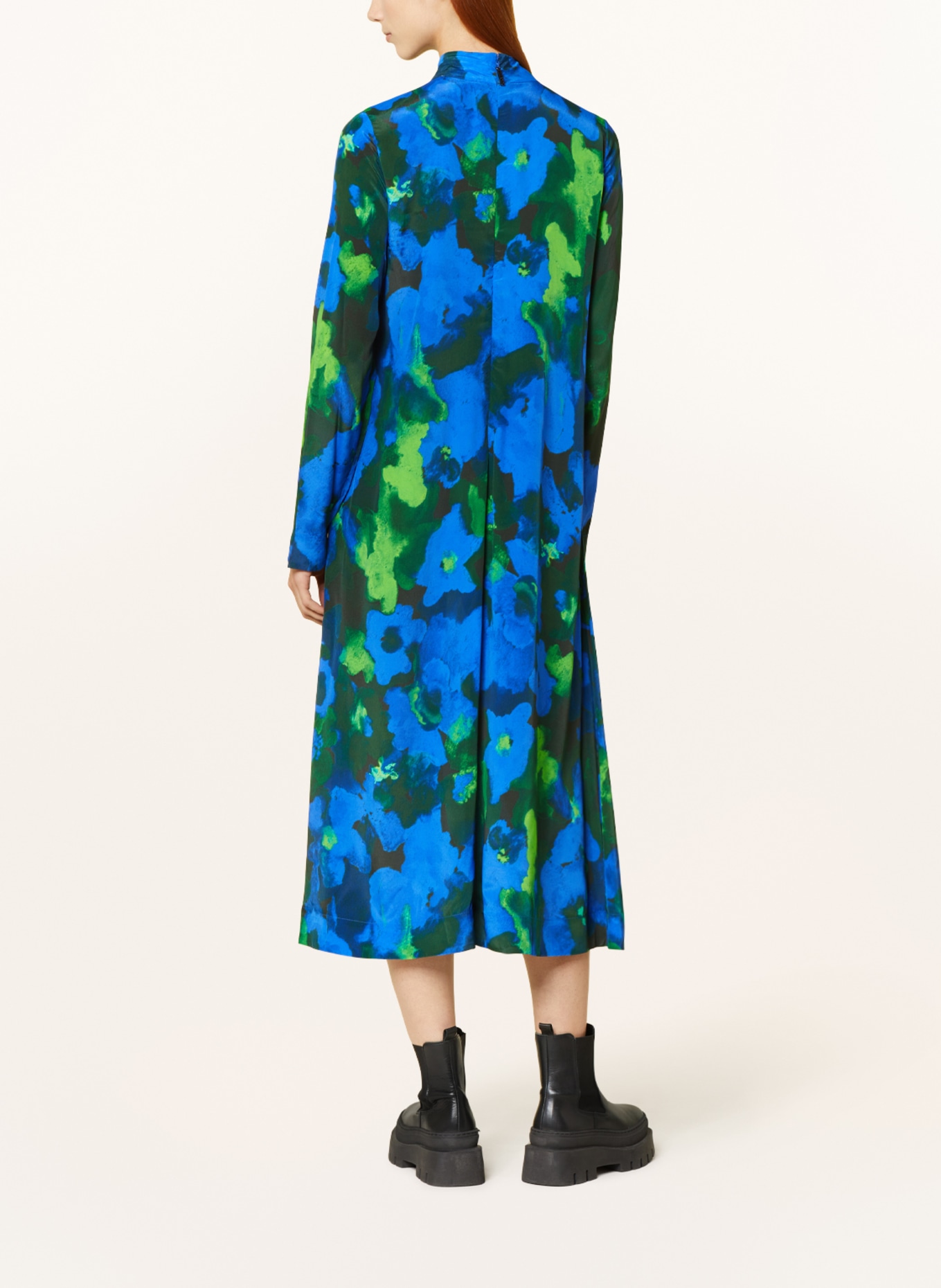 STINE GOYA Kleid MILLIE, Farbe: BLAU/ GRÜN (Bild 3)