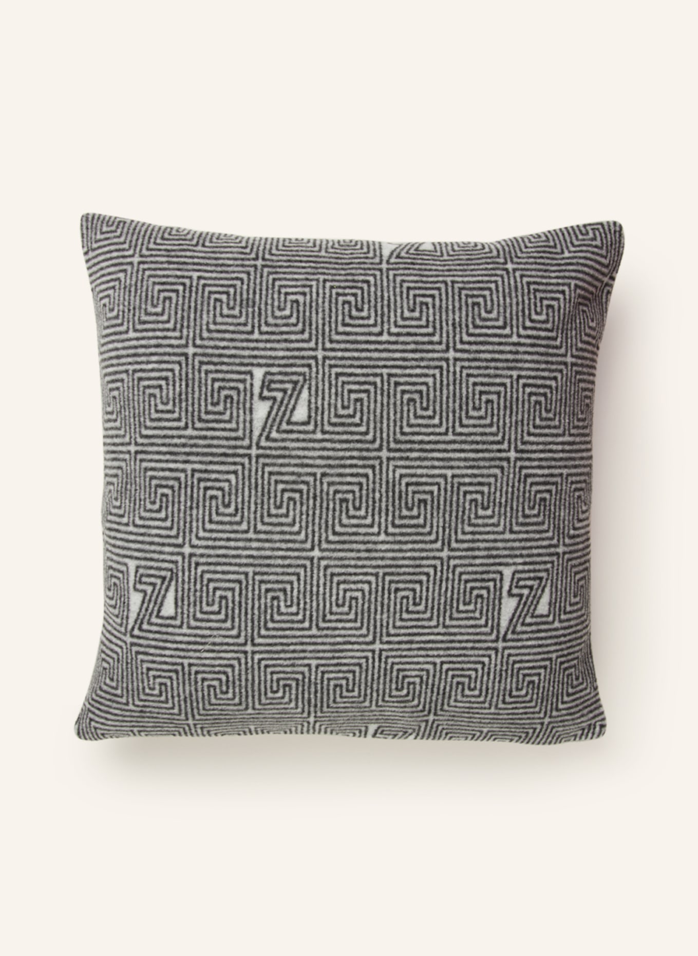 zoeppritz Decorative cushion cover LEGACY, Color: BLACK/ GRAY (Image 1)