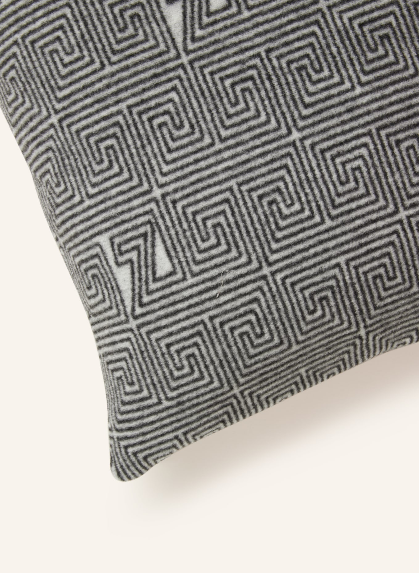 zoeppritz Decorative cushion cover LEGACY, Color: BLACK/ GRAY (Image 3)