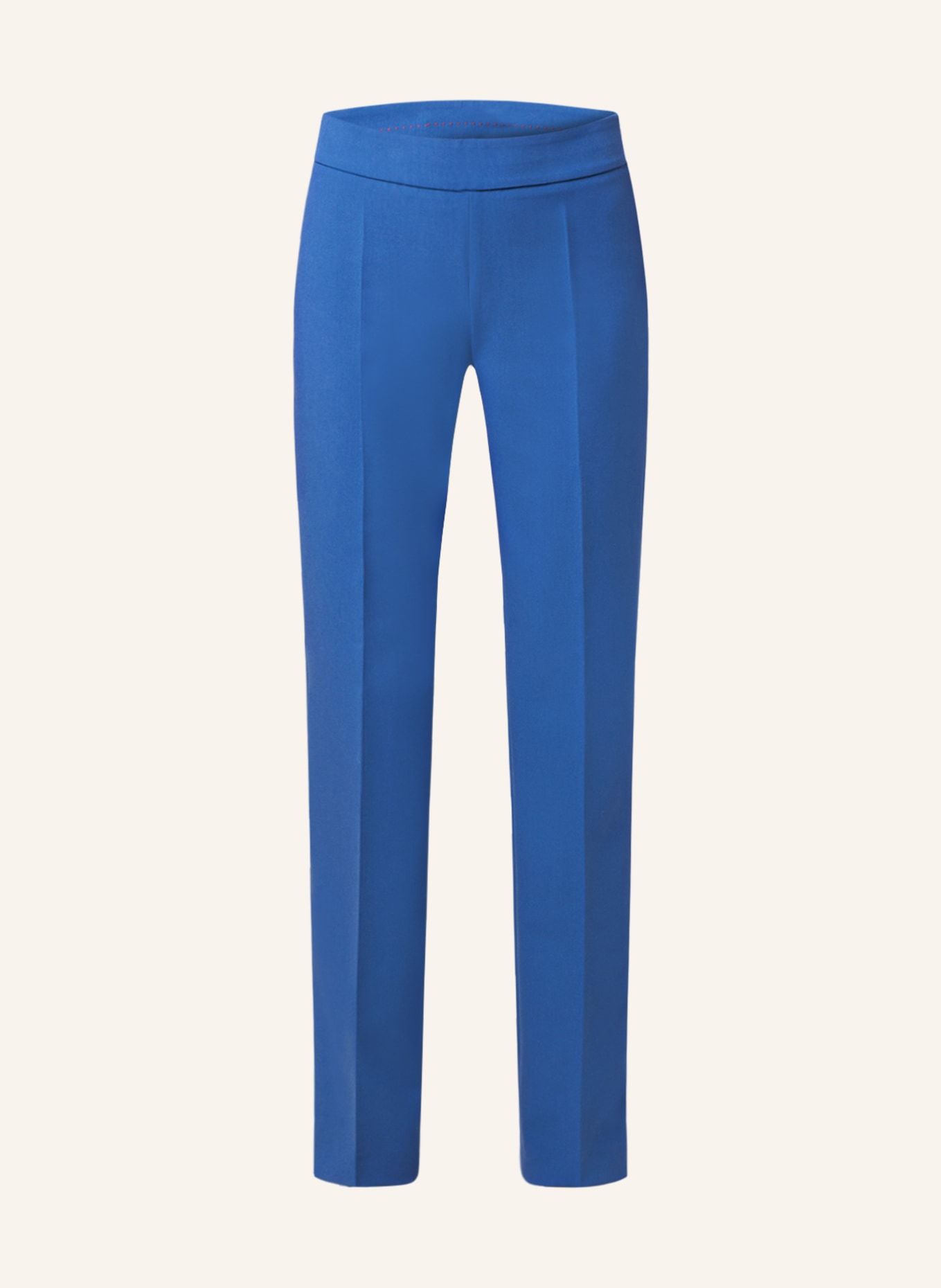HUGO Wide leg trousers HAITAMA, Color: BLUE (Image 1)