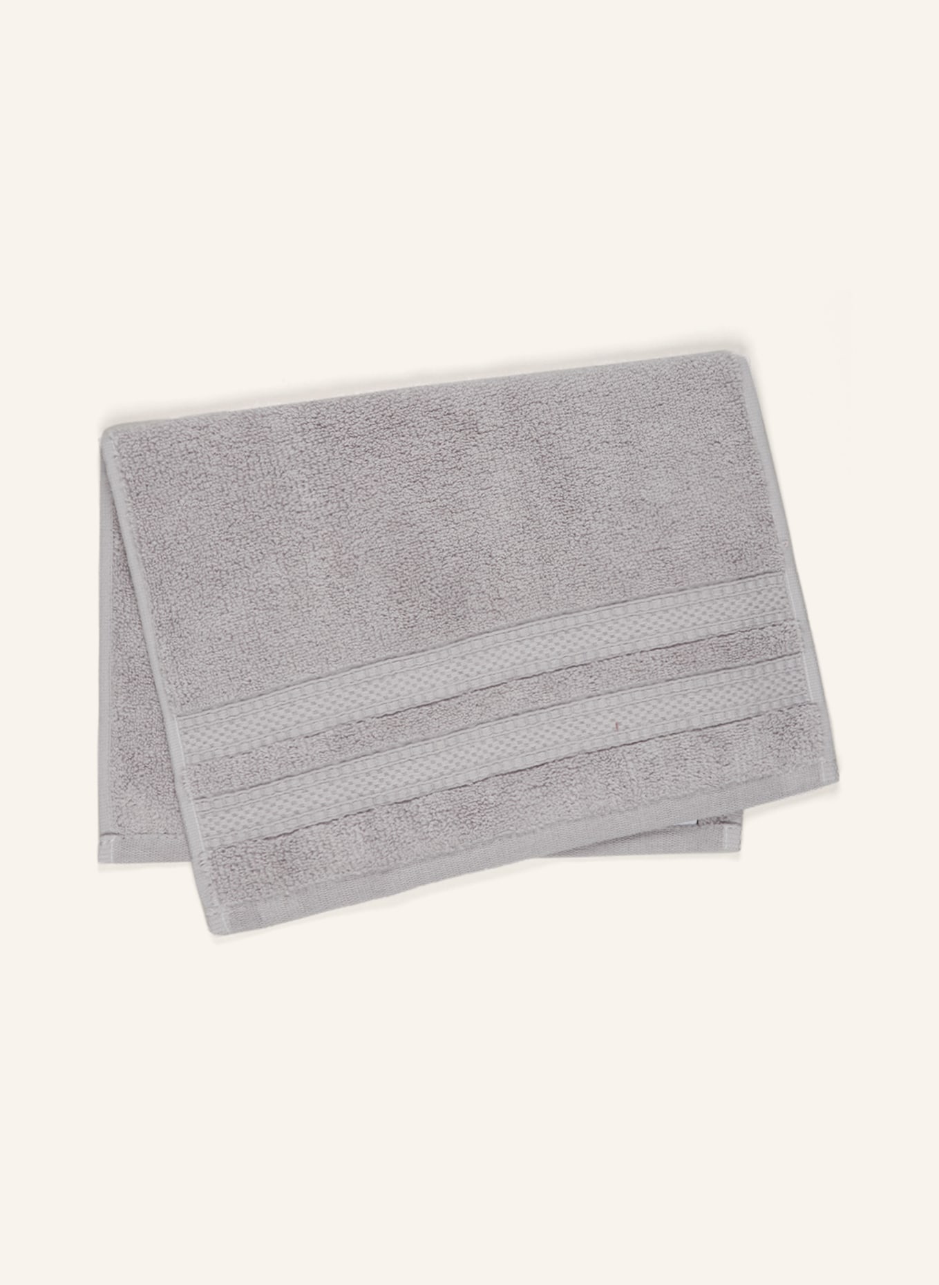 en VOGUE Set of 4 guest towels DUAL AIR, Color: LIGHT GRAY (Image 2)