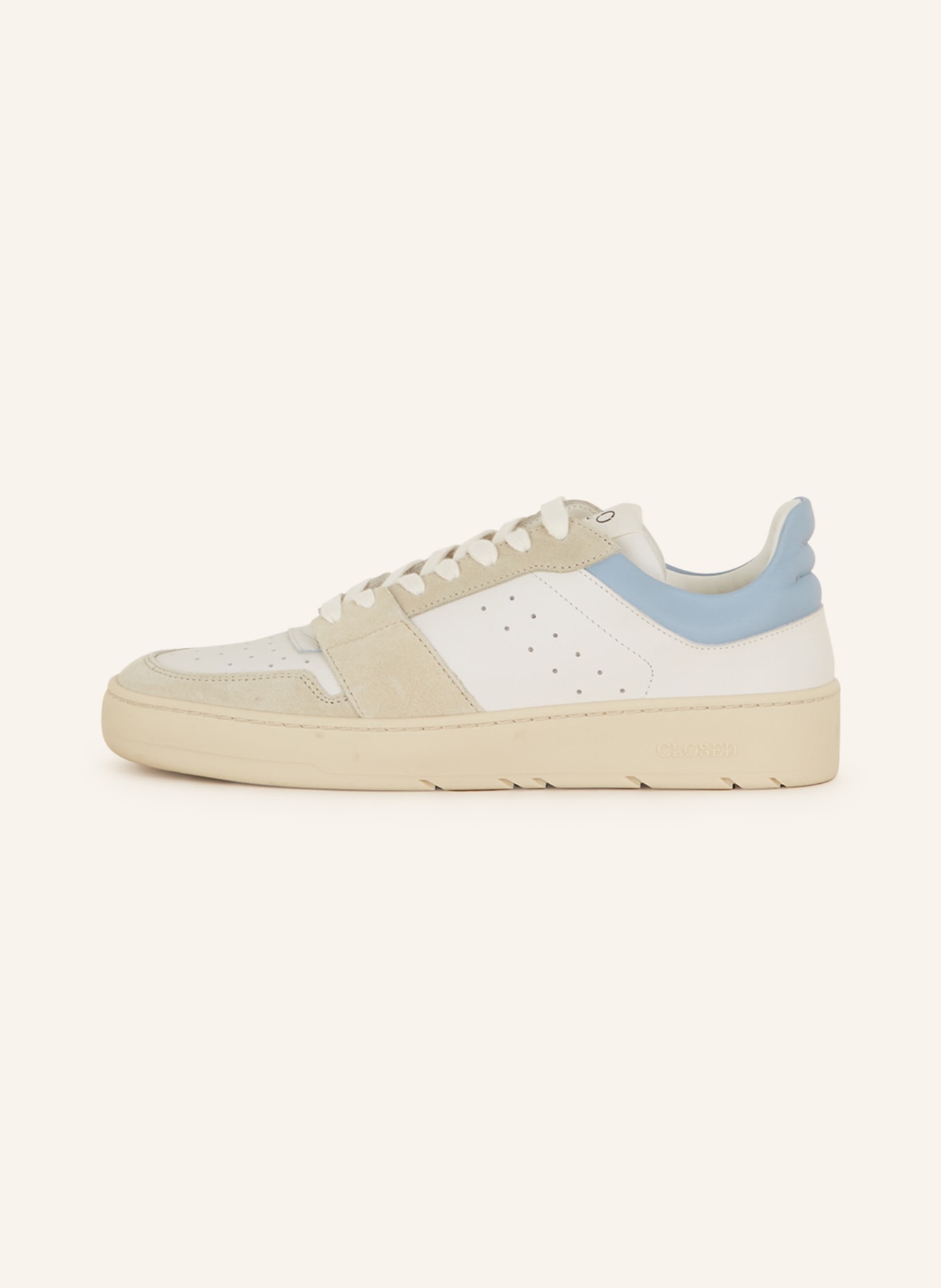 CLOSED Sneakers, Color: WHITE/ LIGHT BLUE (Image 4)