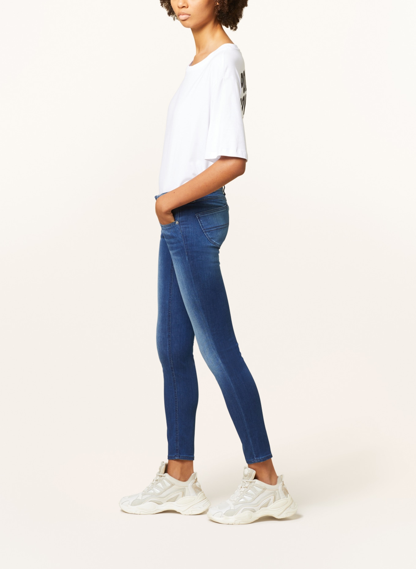 TOMMY JEANS Skinny jeans SOPHIE, Color: 1A5 New Niceville Mid Blue Stretch (Image 4)