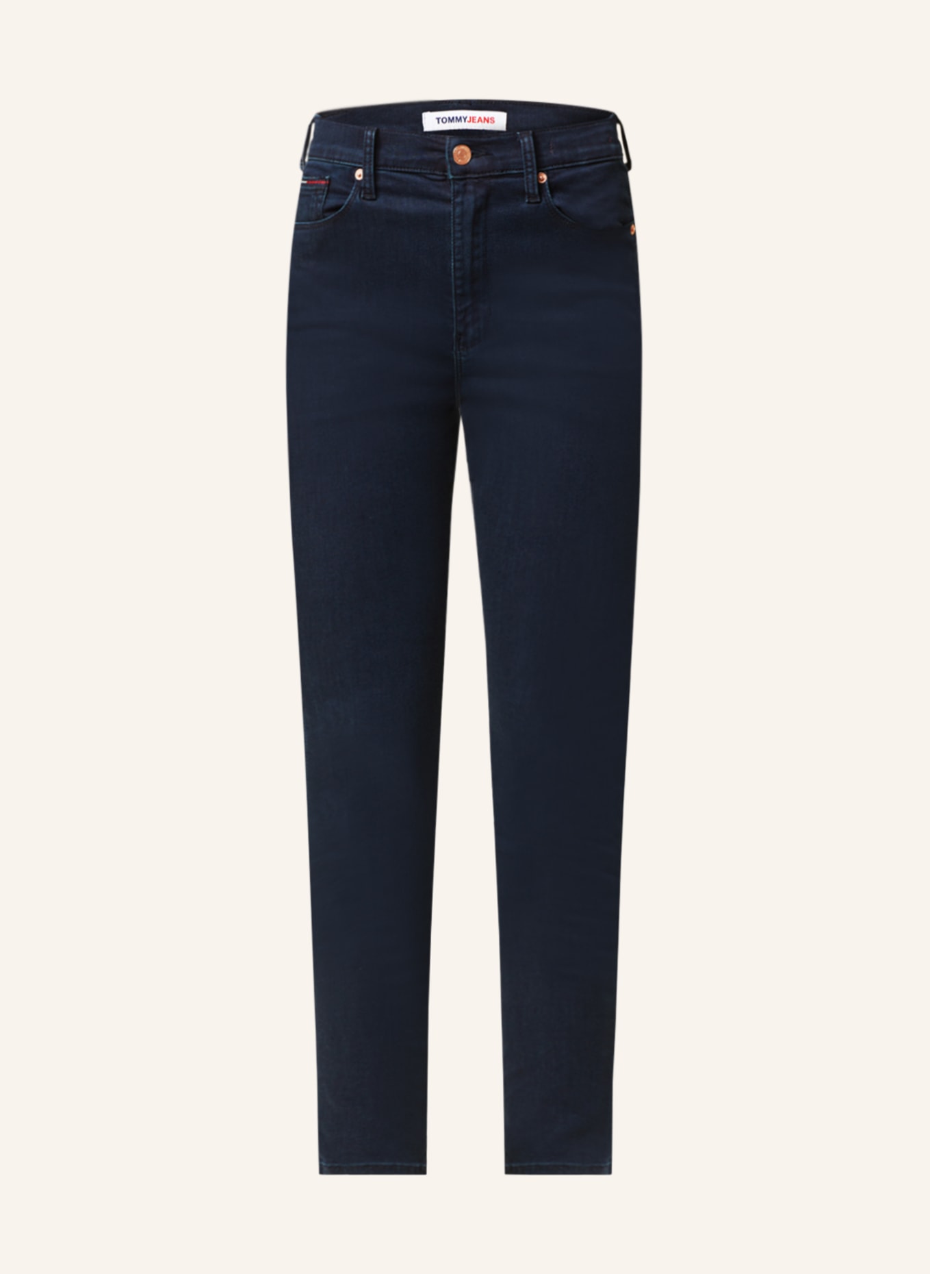 TOMMY JEANS Skinny Jeans SYLVIA, Farbe: 1BK Avenue Dark Blue Stretch (Bild 1)