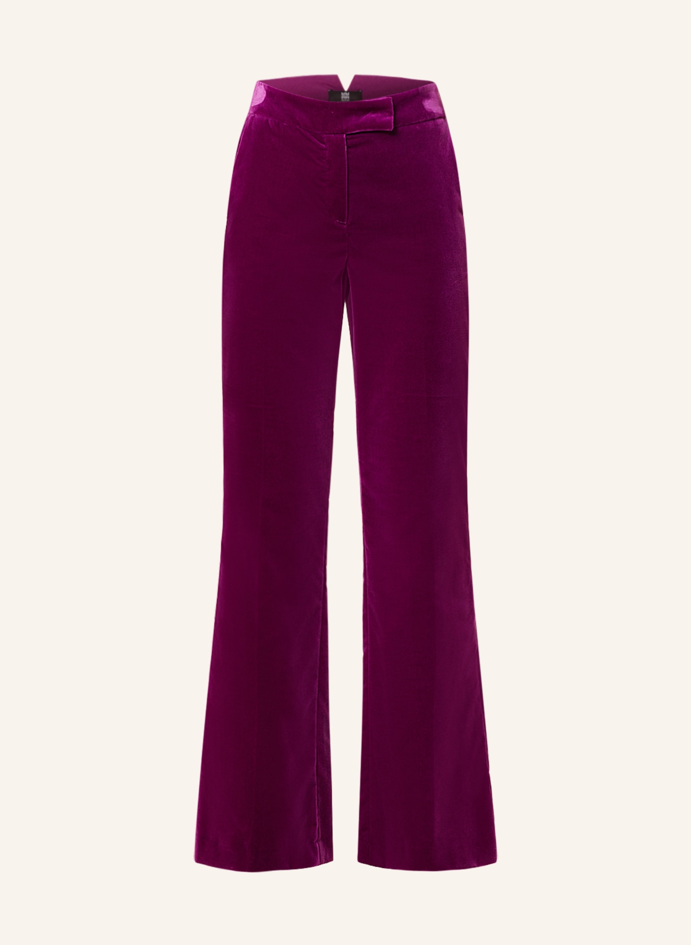 RIANI Spodnie z aksamitu, Kolor: FUKSJA (Obrazek 1)