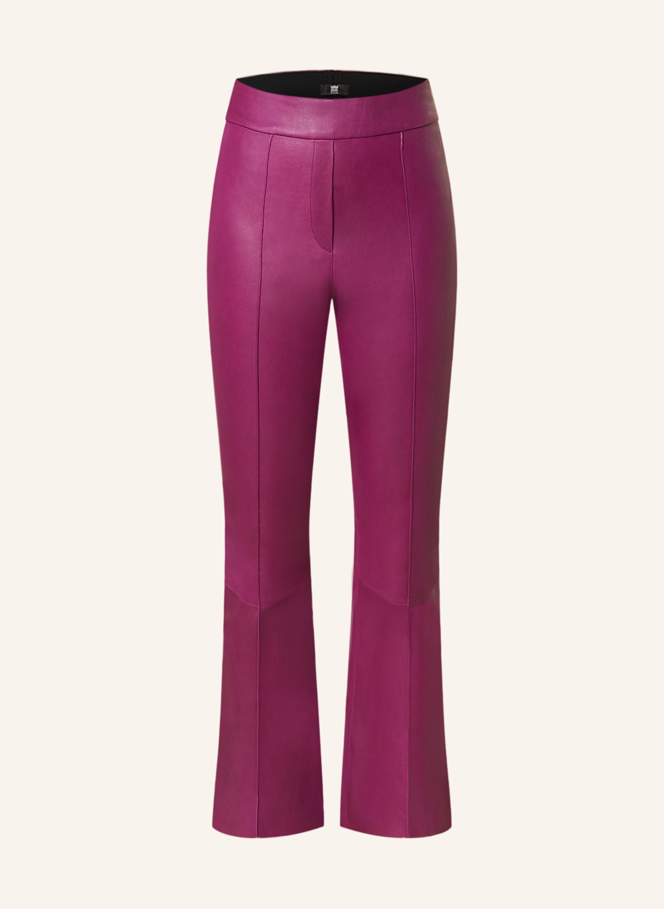 RIANI Spodnie skórzane, Kolor: FUKSJA (Obrazek 1)