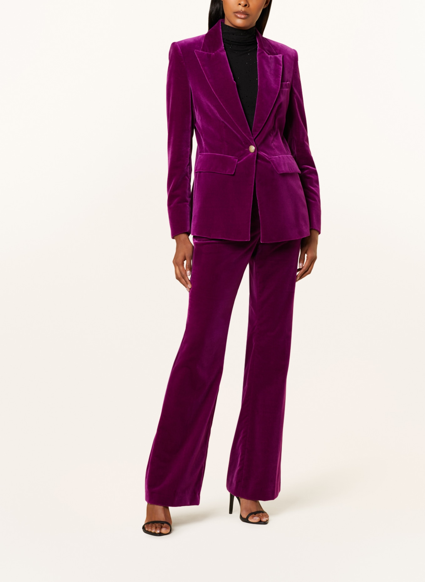 RIANI Velvet blazer, Color: FUCHSIA (Image 2)