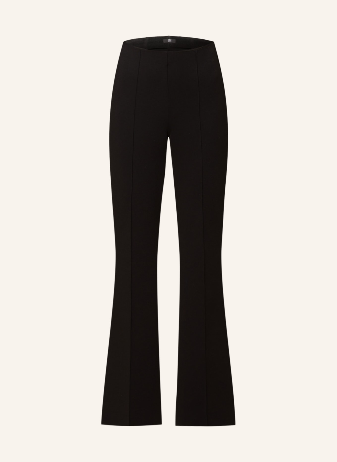 RIANI Bootcut trousers made of jersey, Color: BLACK (Image 1)