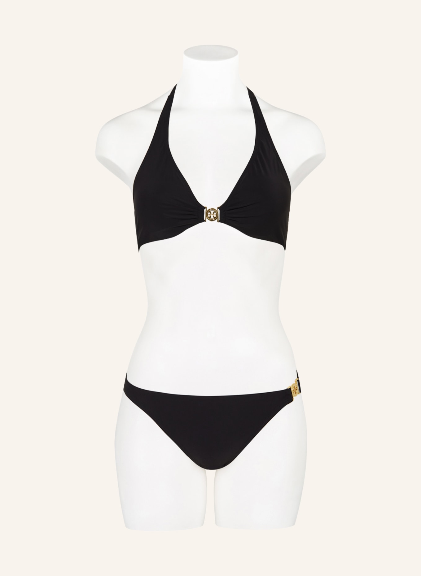 TORY BURCH Basic bikini bottoms MILLER, Color: BLACK (Image 2)