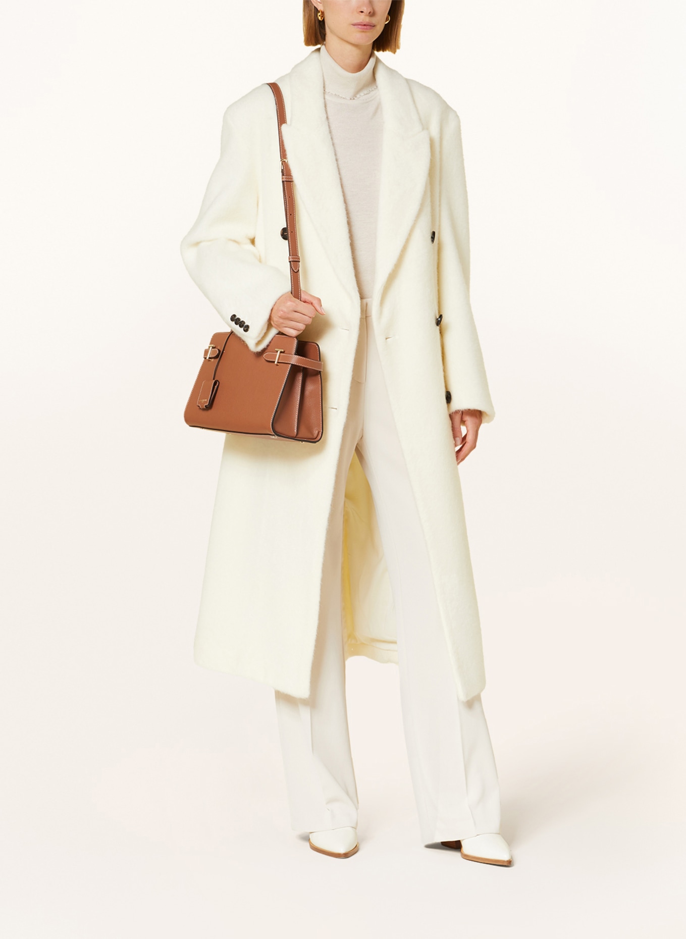 LE TANNEUR Handtasche EMILIE: BRAUN