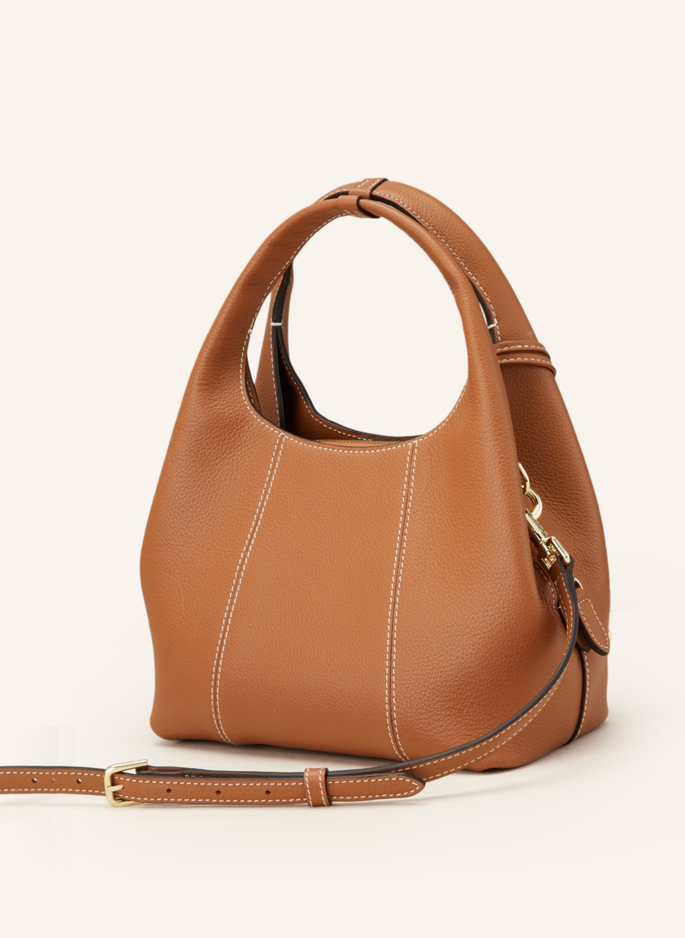 LE TANNEUR Handbag JULIETTE SMALL, Color: COGNAC (Image 2)