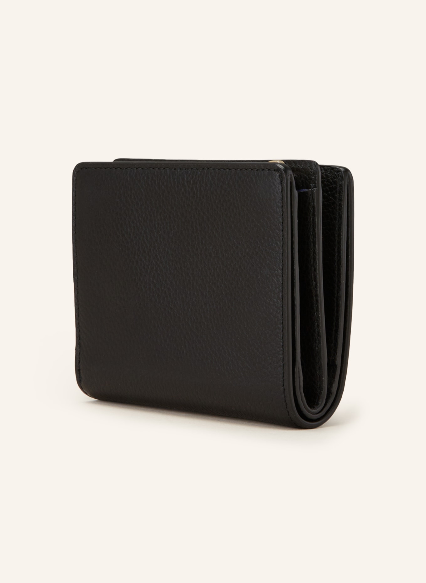 LE TANNEUR Wallet GISELE, Color: BLACK (Image 2)