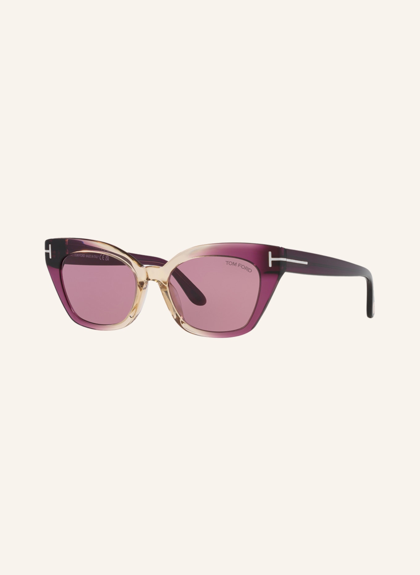 TOM FORD Sonnenbrille TR001638 JULIETTE: 3790S1  BEIGE LILA/ LILA