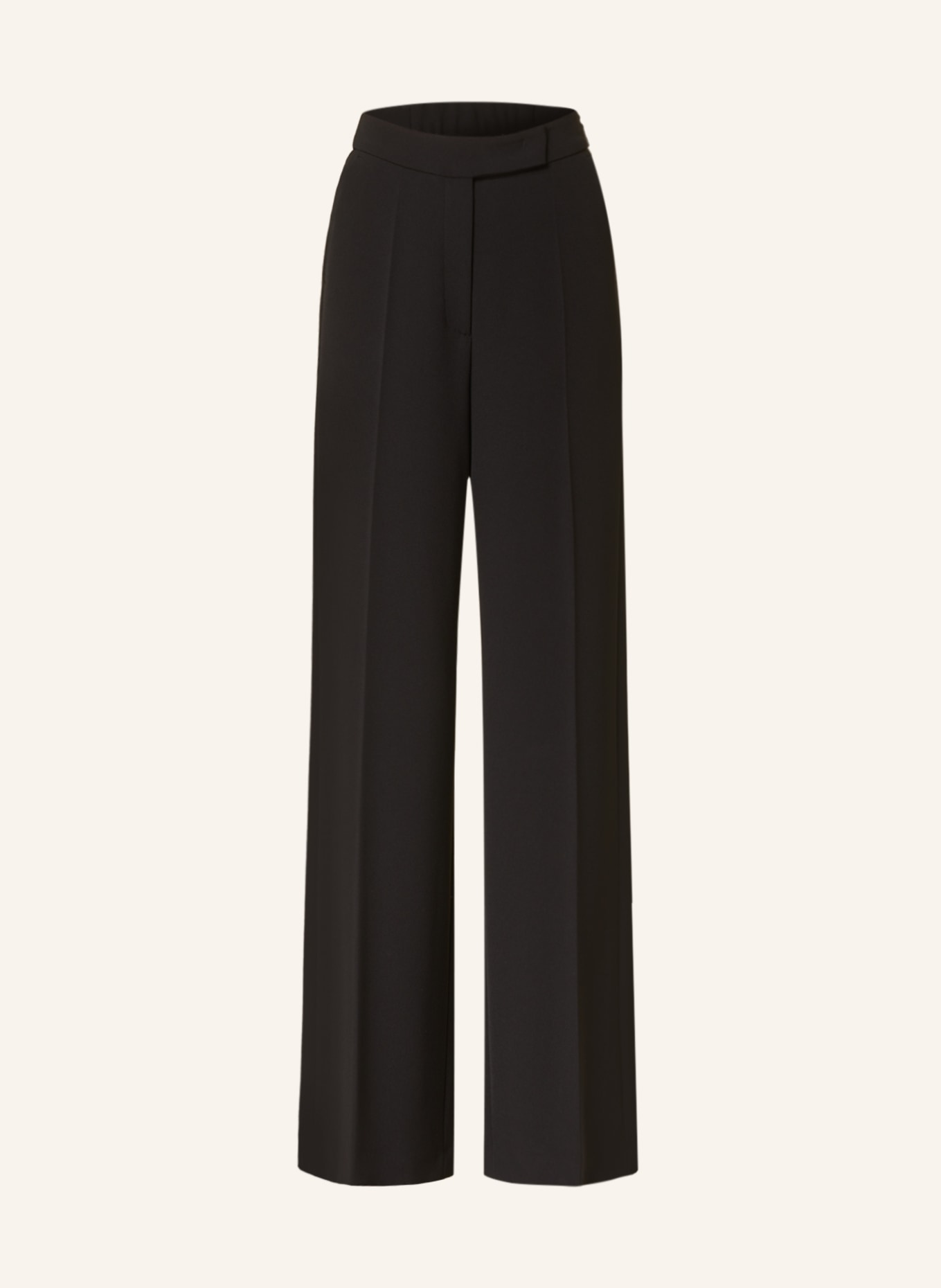 LUISA CERANO Wide leg trousers, Color: BLACK (Image 1)