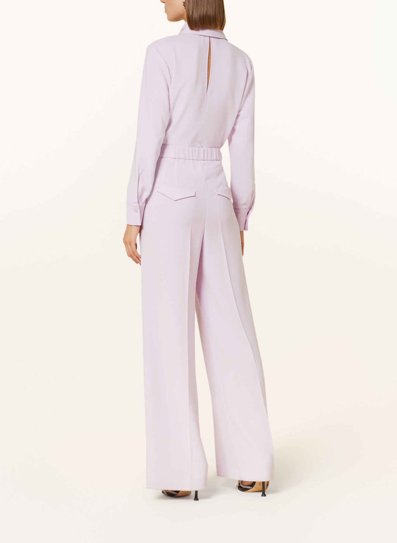 LUISA CERANO Wide leg trousers, Color: LIGHT PURPLE (Image 3)