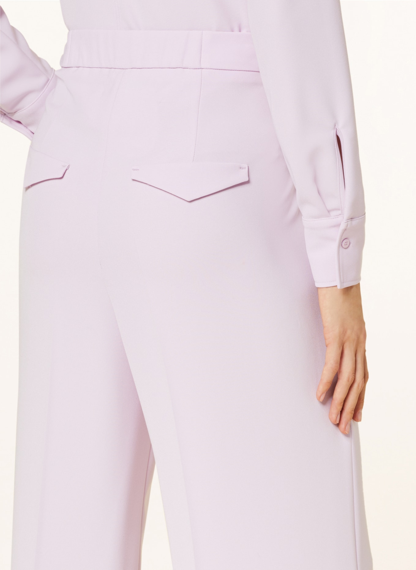 LUISA CERANO Wide leg trousers, Color: LIGHT PURPLE (Image 5)