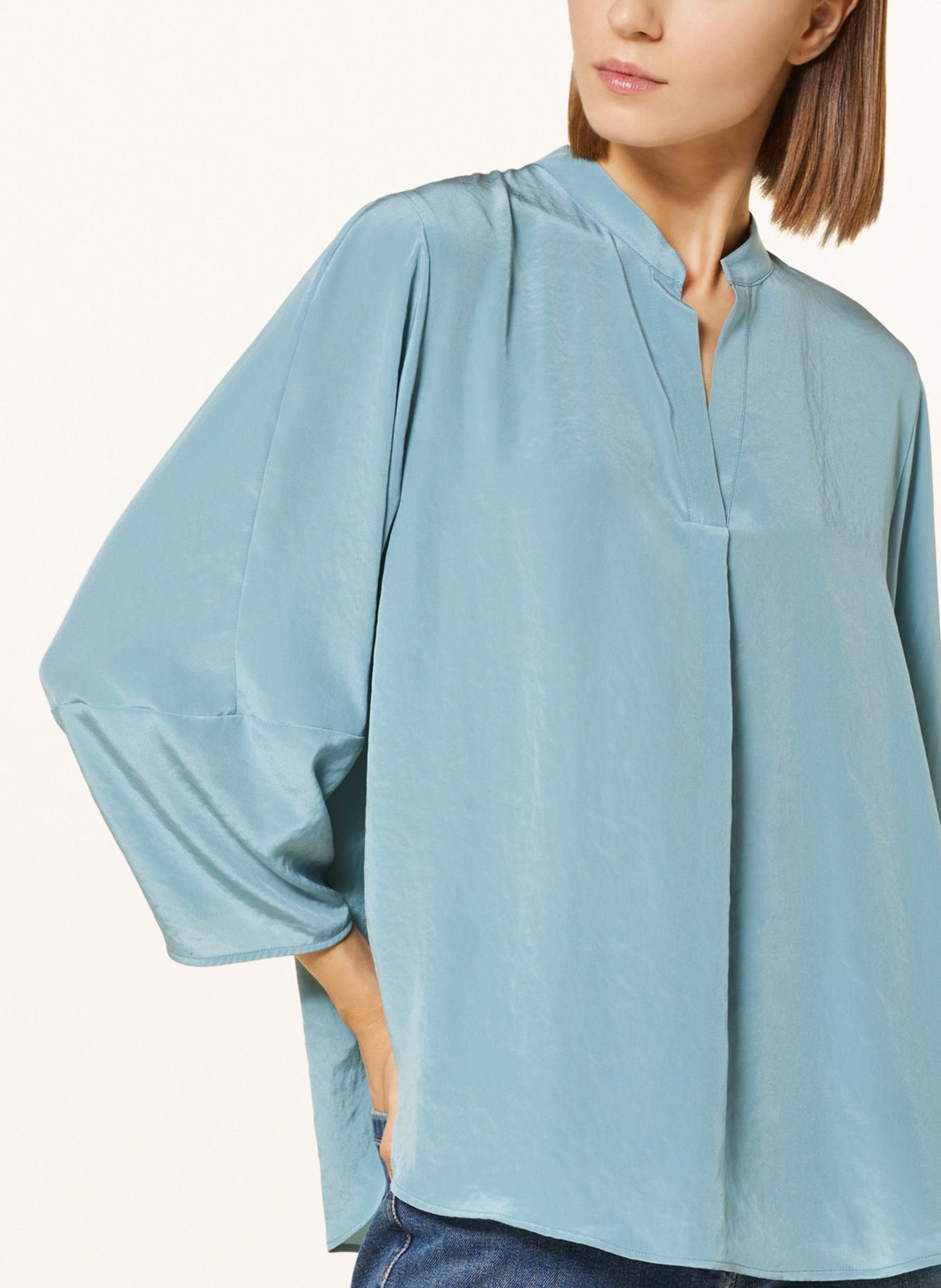 LUISA CERANO Shirt blouse, Color: TURQUOISE (Image 4)