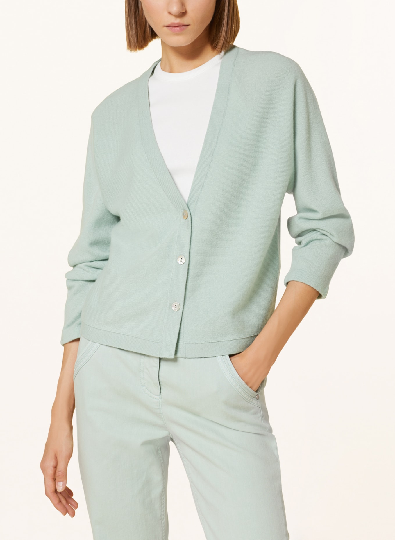 LUISA CERANO Cardigan, Color: MINT (Image 4)