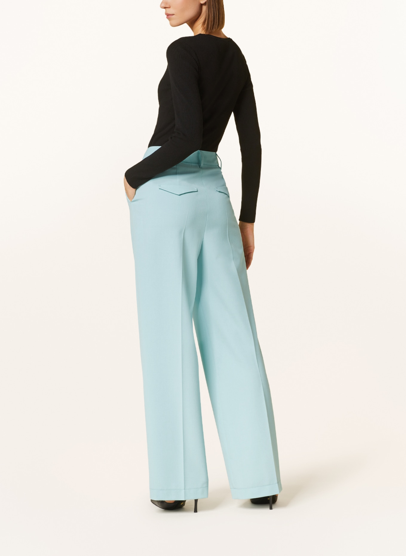 LUISA CERANO Pullover mit Cut-out, Farbe: SCHWARZ (Bild 3)