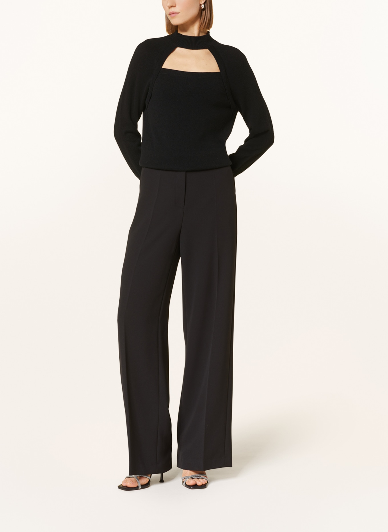 LUISA CERANO Sweater, Color: BLACK (Image 2)
