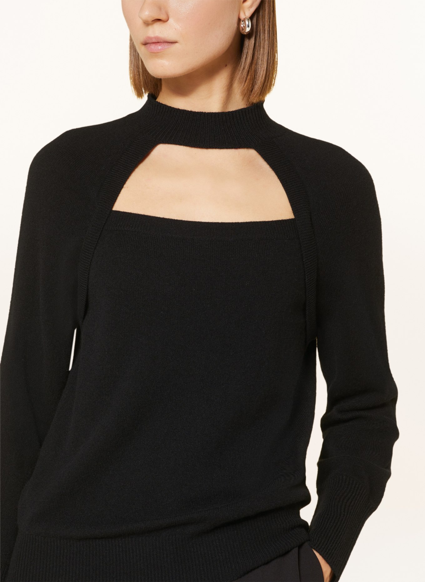 LUISA CERANO Sweater, Color: BLACK (Image 4)