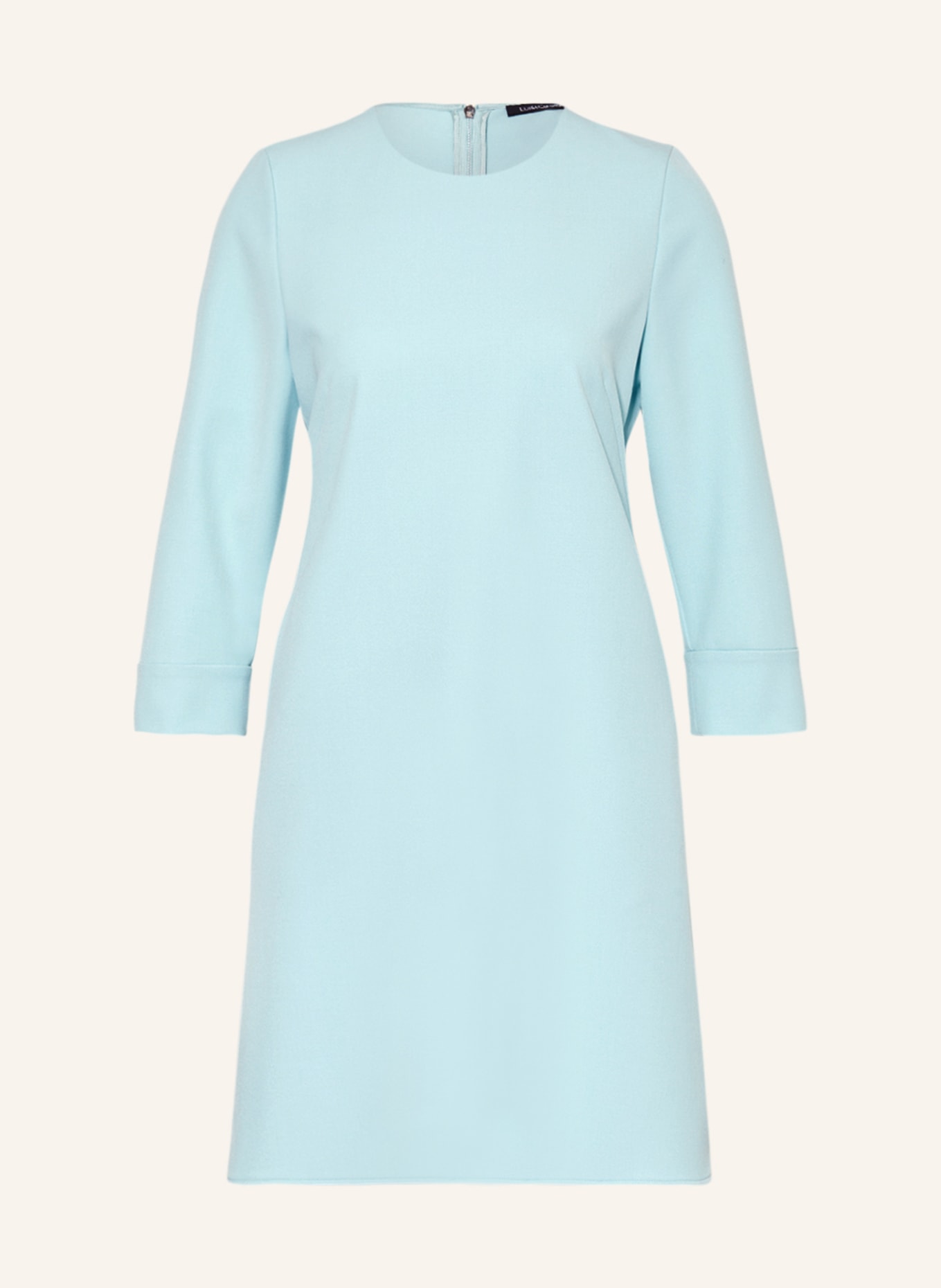 LUISA CERANO Kleid mit 3/4-Arm, Farbe: TÜRKIS (Bild 1)