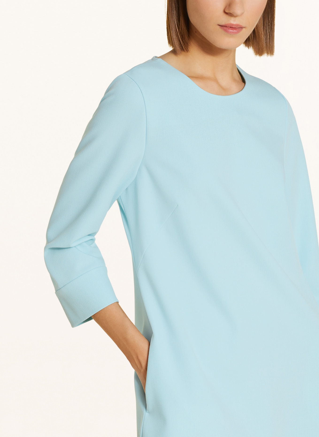LUISA CERANO Dress with 3/4 sleeves, Color: TURQUOISE (Image 4)