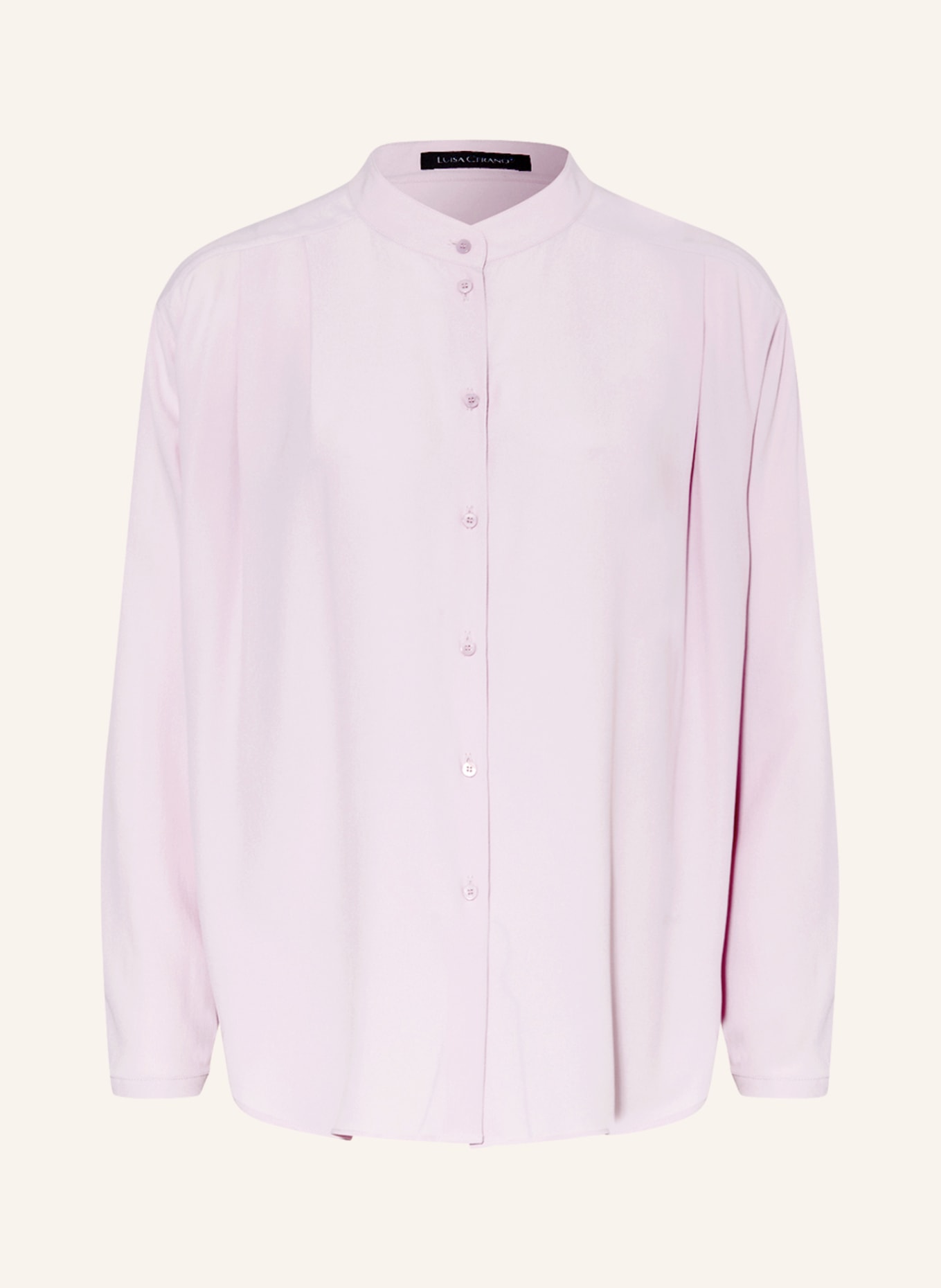 LUISA CERANO Bluzka z dodatkiem jedwabiu, Kolor: JASNOFIOLETOWY (Obrazek 1)