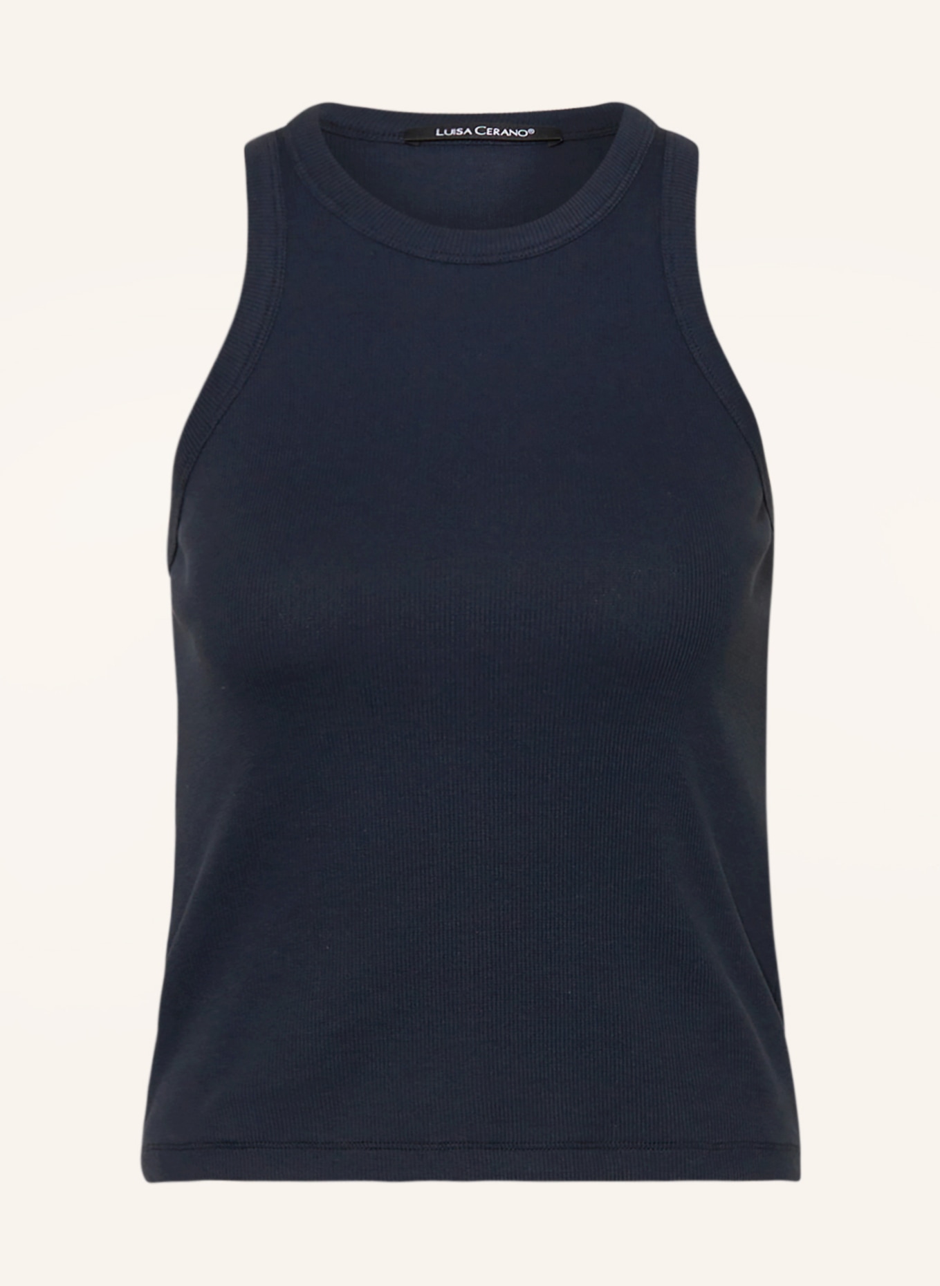 LUISA CERANO Top, Color: DARK BLUE (Image 1)